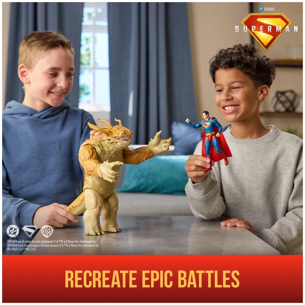 Superman vs.‎ Kaiju Slime Battle Action Figure & Giant Playset Kids Toy NEW - Picture 3 of 6